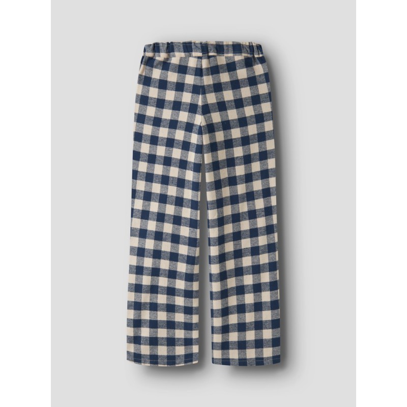 NAME IT KIDS Dreng - Raluq bukser - Navy Blazer / Checks