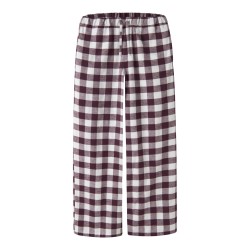 NAME IT KIDS Pige - Runiq bukser -  Catawba Grape / Checks