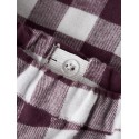 NAME IT KIDS Pige - Runiq bukser -  Catawba Grape / Checks