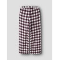 NAME IT KIDS Pige - Runiq bukser -  Catawba Grape / Checks