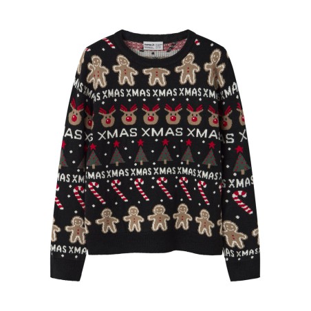 NAME IT KIDS Rasko julestrik - Black