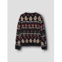 NAME IT KIDS Rasko julestrik - Black