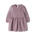 NAME IT MINI Pige - Ditsia langærmet kjole - Mauve Shadows