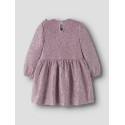 NAME IT MINI Pige - Ditsia langærmet kjole - Mauve Shadows