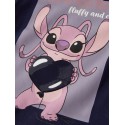 NAME IT MINI Pige - Oda Stitch langærmet bluse - Evening Blue