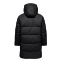 ONLY CARMAKOMA Agnes coated pufferjakke - Black