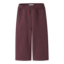NAME IT MINI Pige - Rilono wide sweatpants -  Catawba Grape
