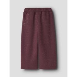 NAME IT MINI Pige - Rilono wide sweatpants -  Catawba Grape