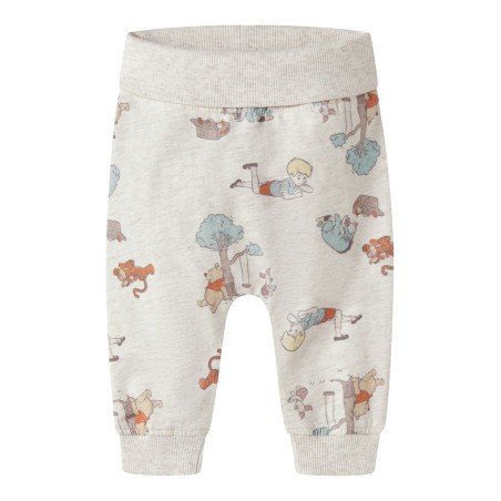NAME IT BABY Okis pooh bukser - Peyote Melange