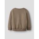 NAME IT MINI Dreng - Emil sweatshirt - Walnut