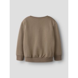 NAME IT MINI Dreng - Emil sweatshirt - Walnut