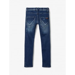 NAME IT Kids Theo Denim Pants X-slim Fit - Dark Blue Denim