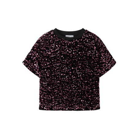 NAME IT KIDS Pige - Runica top - Catawba Grape