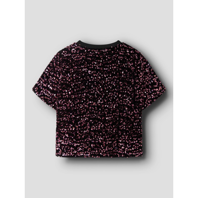 NAME IT KIDS Pige - Runica top - Catawba Grape