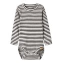 NAME IT Baby Berro langærmet body - Chocolate Plum