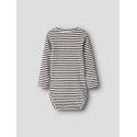 NAME IT Baby Berro langærmet body - Chocolate Plum