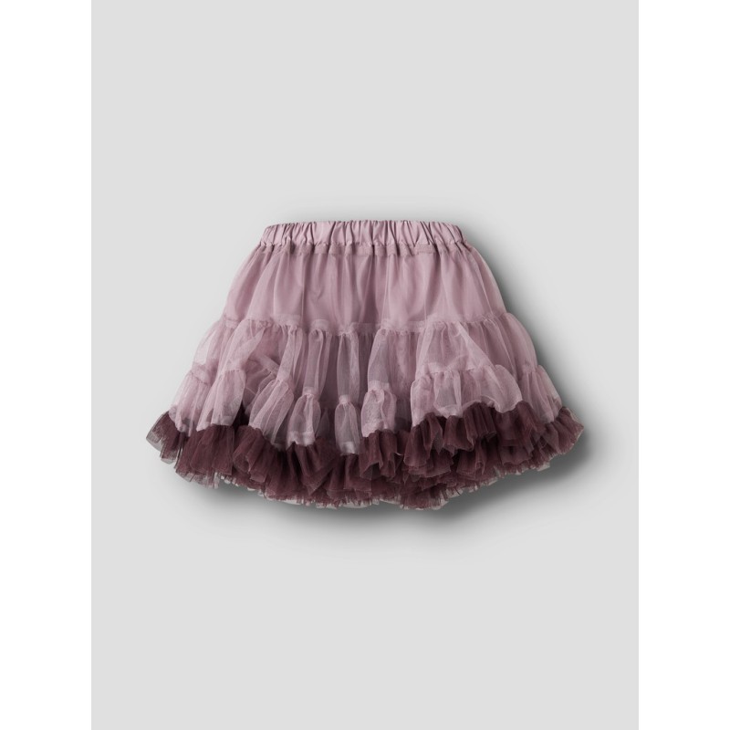 NAME IT MINI Pige - Rona tulle nederdel - Mauve Shadows