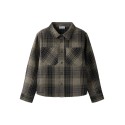 NAME IT KIDS Dreng - Oakes overshirt - Olive Night