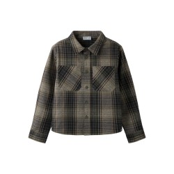 NAME IT KIDS Dreng - Oakes overshirt - Olive Night