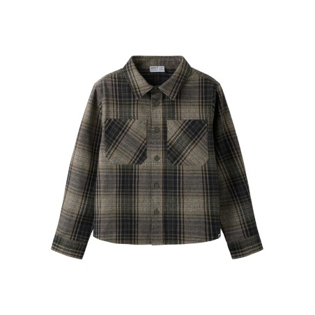 NAME IT KIDS Dreng - Oakes overshirt - Olive Night