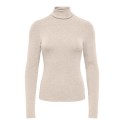 ONLY Dolly rollneck bluse - Pumice Stone