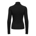 ONLY Dolly rollneck bluse - Black