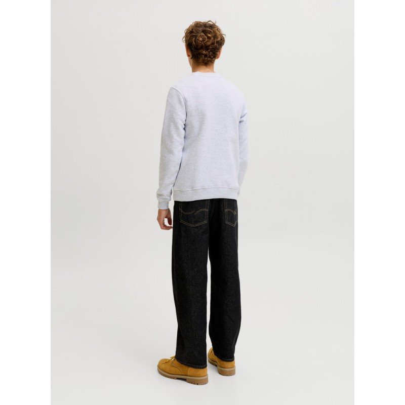 JACK & JONES Junior Nantucket Script Sweatshirt - Bright White