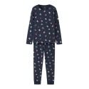 NAME IT KIDS Vismas pyjamas sæt - Navy Blazer / Christmas