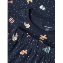 NAME IT KIDS Vismas pyjamas sæt - Navy Blazer / Christmas