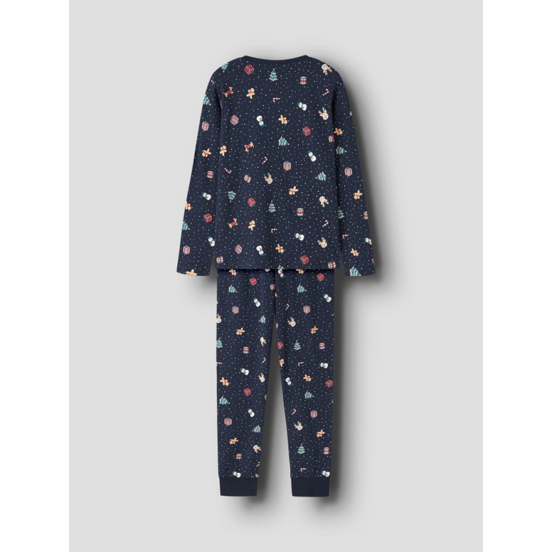 NAME IT KIDS Vismas pyjamas sæt - Navy Blazer / Christmas