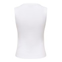 JDY Aspa v-neck tank top - Bright White