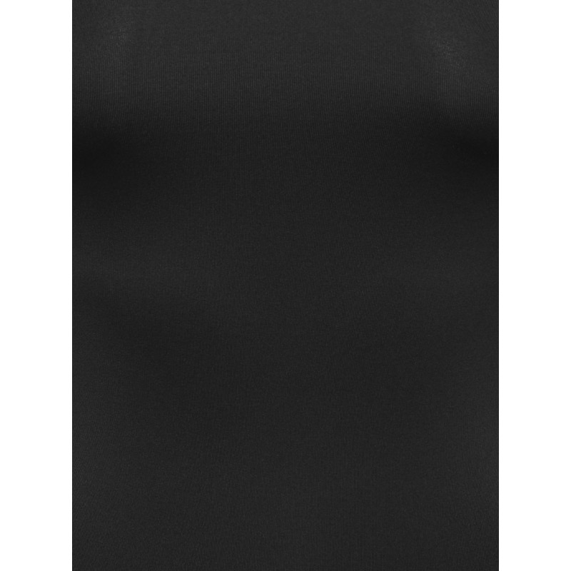 ONLY Lea langærmet boatneck top - Sort