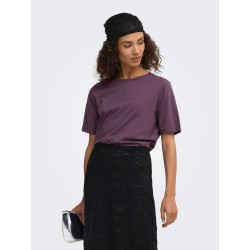 JDY Rex kortærmet T-shirt - Plum Perfect