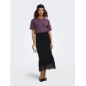 JDY Rex kortærmet T-shirt - Plum Perfect
