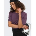 JDY Rex kortærmet T-shirt - Plum Perfect
