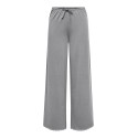 ONLY Kiss Calm brede bukser - Medium Grey Melange