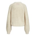 JJXX Kelly chunky loose strik - Bone White