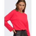 ONLY New Soph langærmet solid T-shirt - Lollipop
