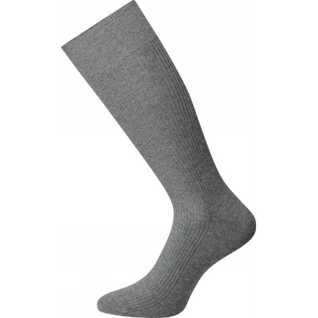 JBS Bomulds rib strømper - Dark Grey