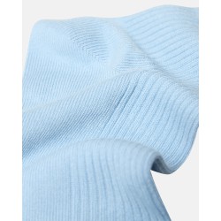 JBS Bomulds rib strømper - Light Blue
