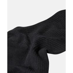 JBS Bomulds rib strømper - Sort