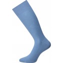 JBS Bomulds rib strømper - Medium Blue