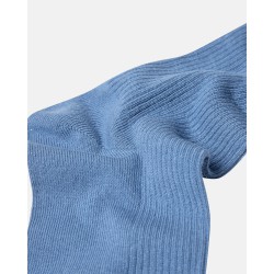 JBS Bomulds rib strømper - Medium Blue