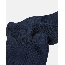 JBS Bomulds rib strømper - Navy