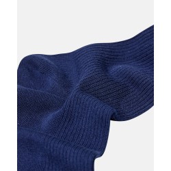 JBS Bomulds rib strømper - Blue Iris