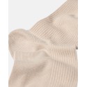 JBS Bomulds rib strømper - Sand