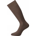 JBS Bomulds rib strømper - Brown