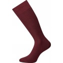 JBS Bomulds rib strømper - Dark Red