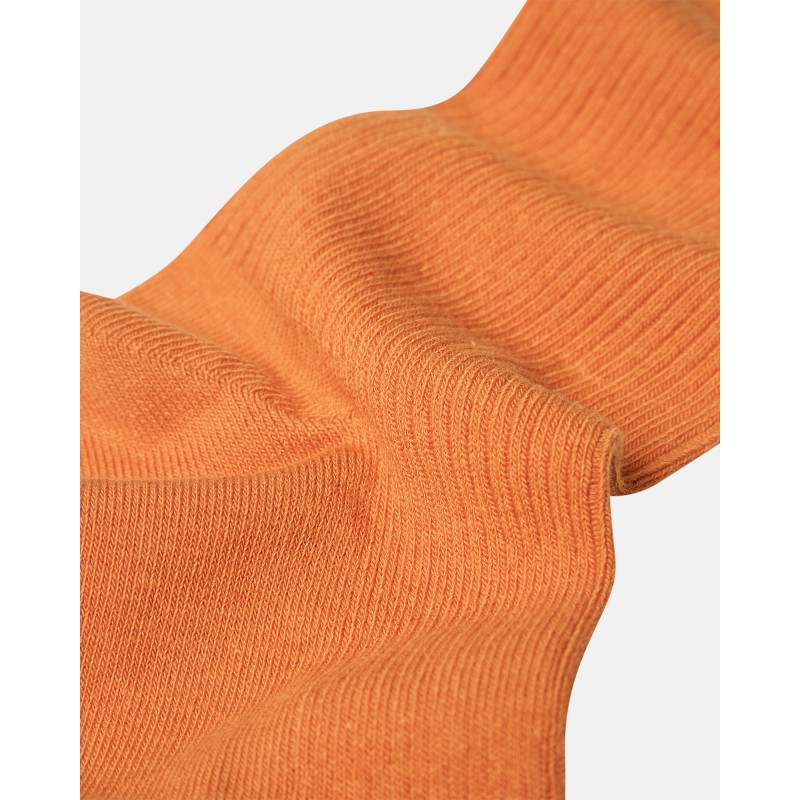 JBS Bomulds rib strømper - Orange