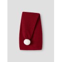 NAME IT KIDS Strik nissehue M. glimmer - Red Dahlia /Red Lurex